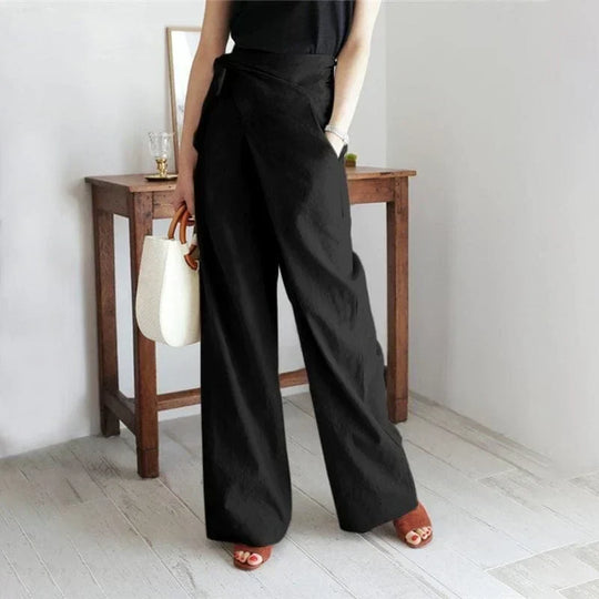 R&B | Trendy Hohe Taillen Wickelhose