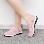 Rosafarbene WalkingSneaker R&B