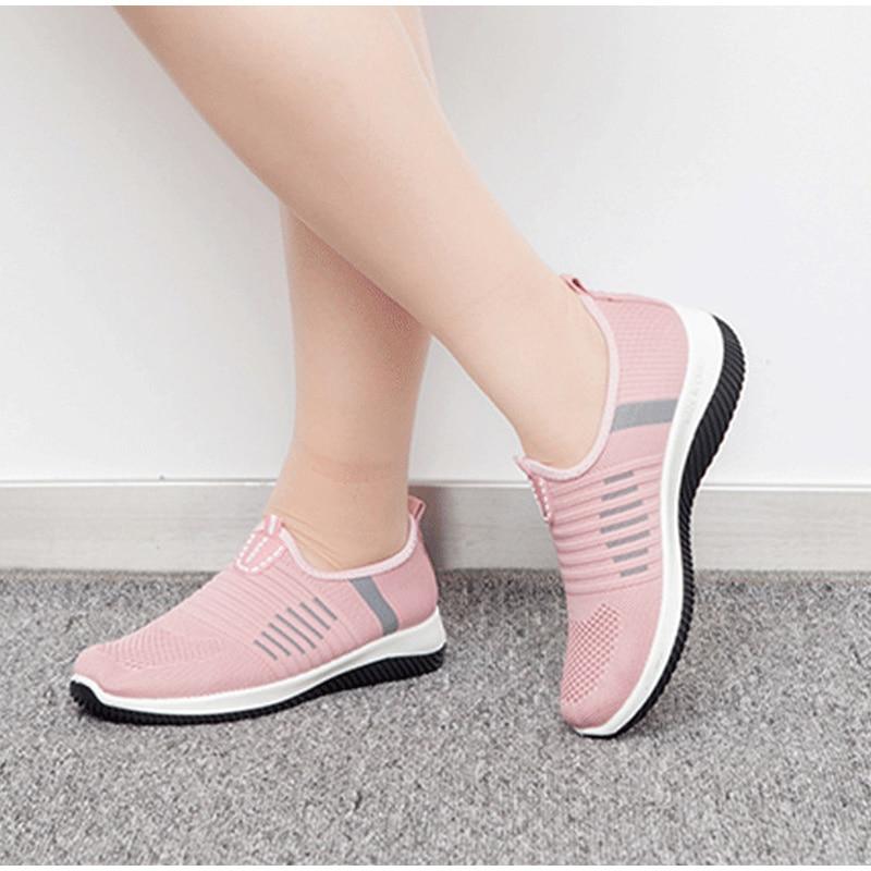 Rosafarbene WalkingSneaker R&B