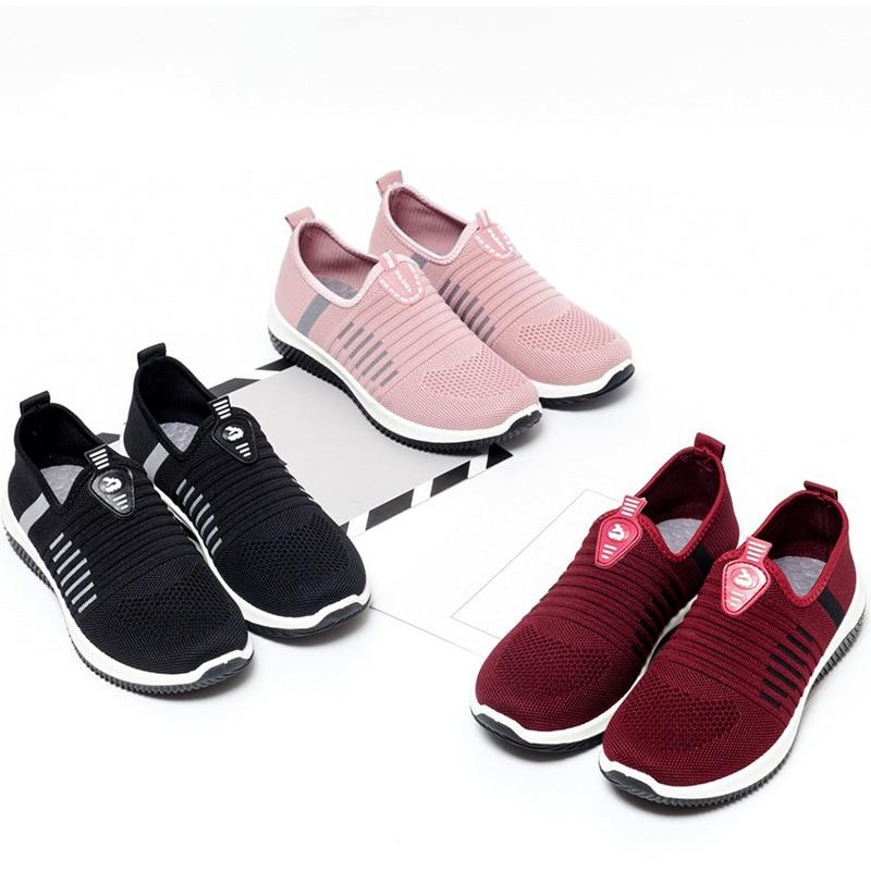 Rosafarbene WalkingSneaker R&B