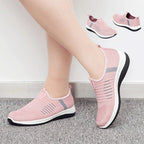 Rosafarbene WalkingSneaker R&B