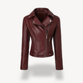 R&B | Fake-Leder Bikerjacke für Frauen