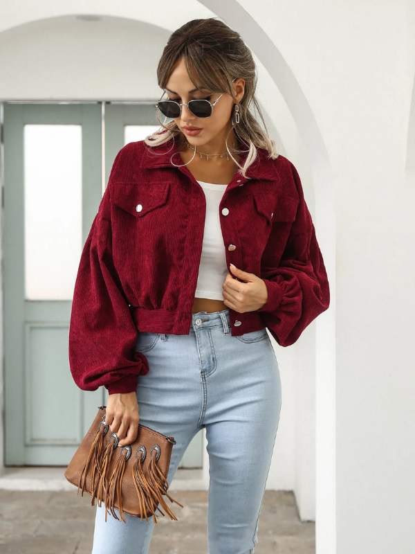 R&B | Cropped Bomberjacke - Lässig & Stilvoll
