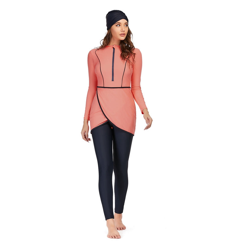 R&B | 3 Teile Set Halal Bademode Badeanzug Burkini Badeoutfit