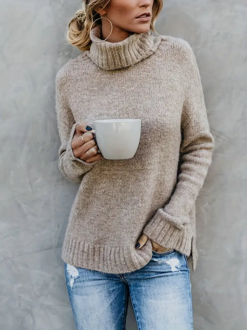 R&B | Pullover mit Rollkragenpullover