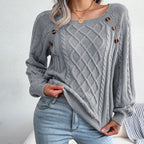 R&B | Zopfmuster Pullover mit Strukturmuster