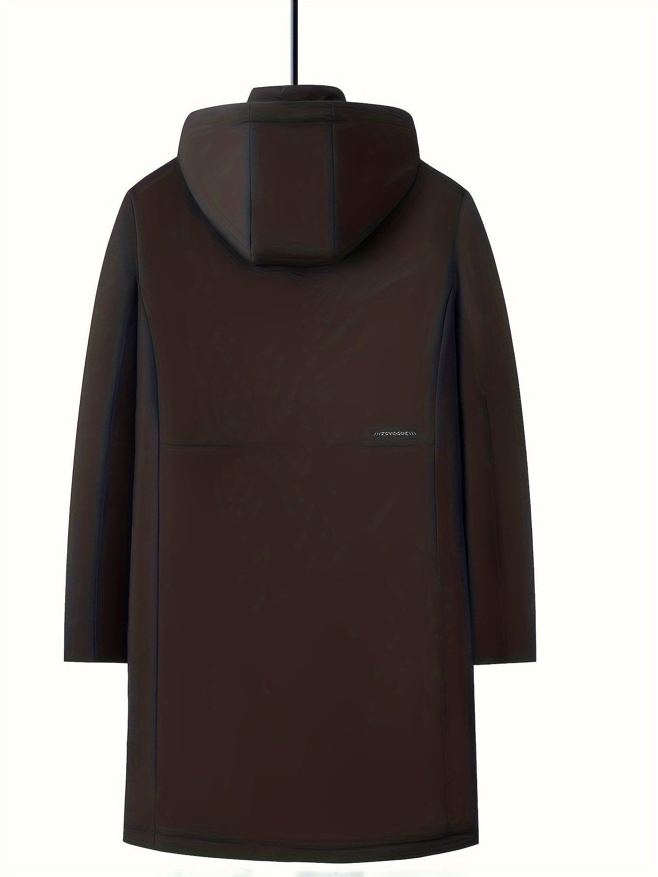 R&B | Lange Winterjacke mit Kapuze Polyester Warm und Windabweisend