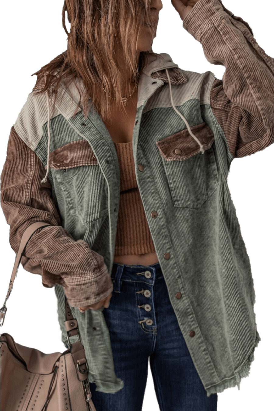 R&B | Damenjacke Mit Retro Look Und Funktionalen Taschen