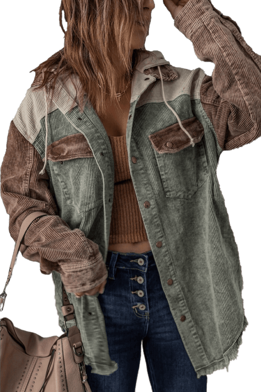 R&B | Damenjacke Mit Retro Look Und Funktionalen Taschen
