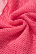 R&B | Zweifarbige Waffelstrickhemdjacke Baumwollmischung LR&Bendiger Komfort