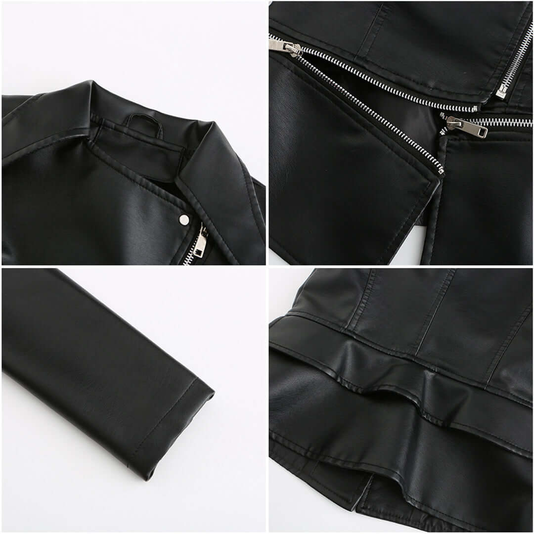 R&B | Damen Robuste Bikerjacke