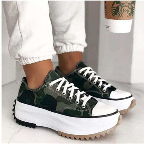Damen Canvas Sneaker für Alltag und Freizeit R&B