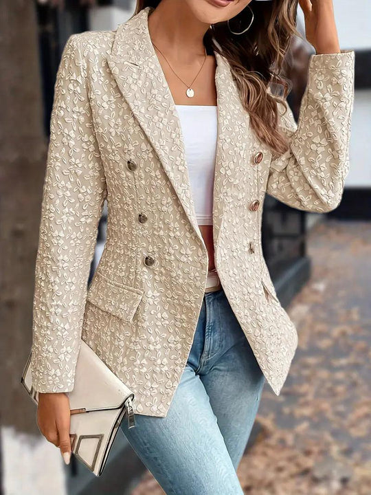 R&BMode – Stilvoller Zweireihiger Blazer