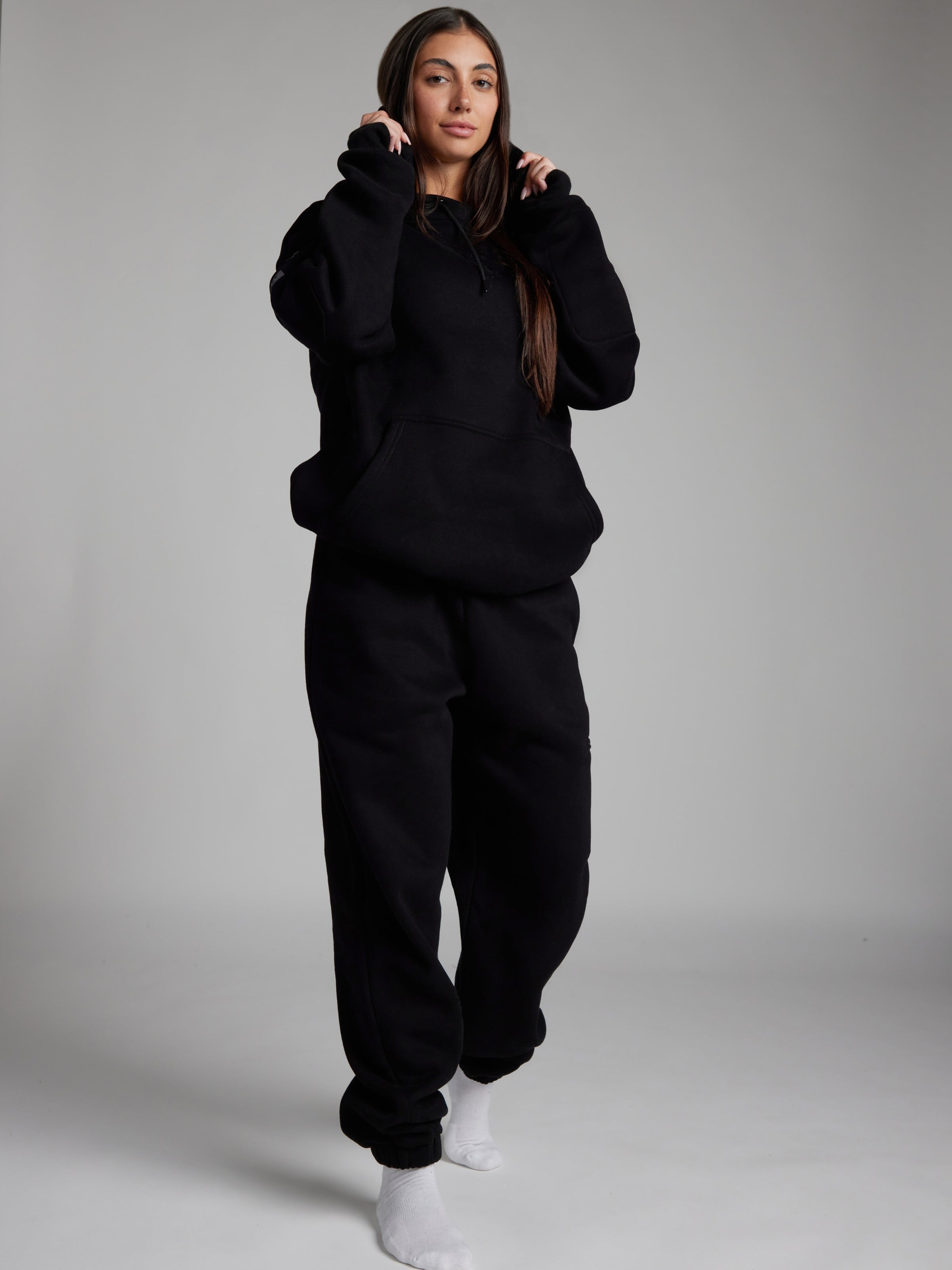 R&B | Bequemer Reise-Hoodie mit Flugmodus-Grafik