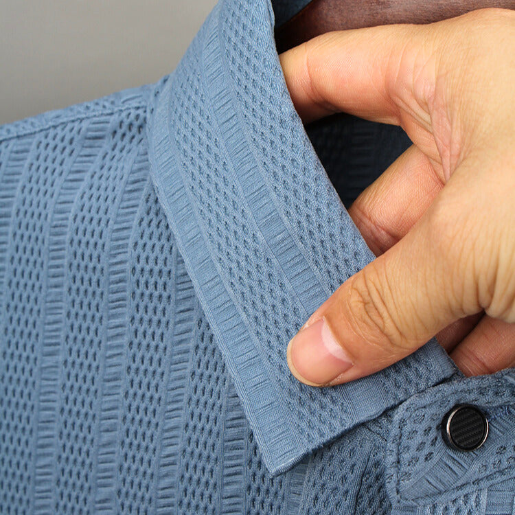 R&B | Herren Poloshirt Aus Seide