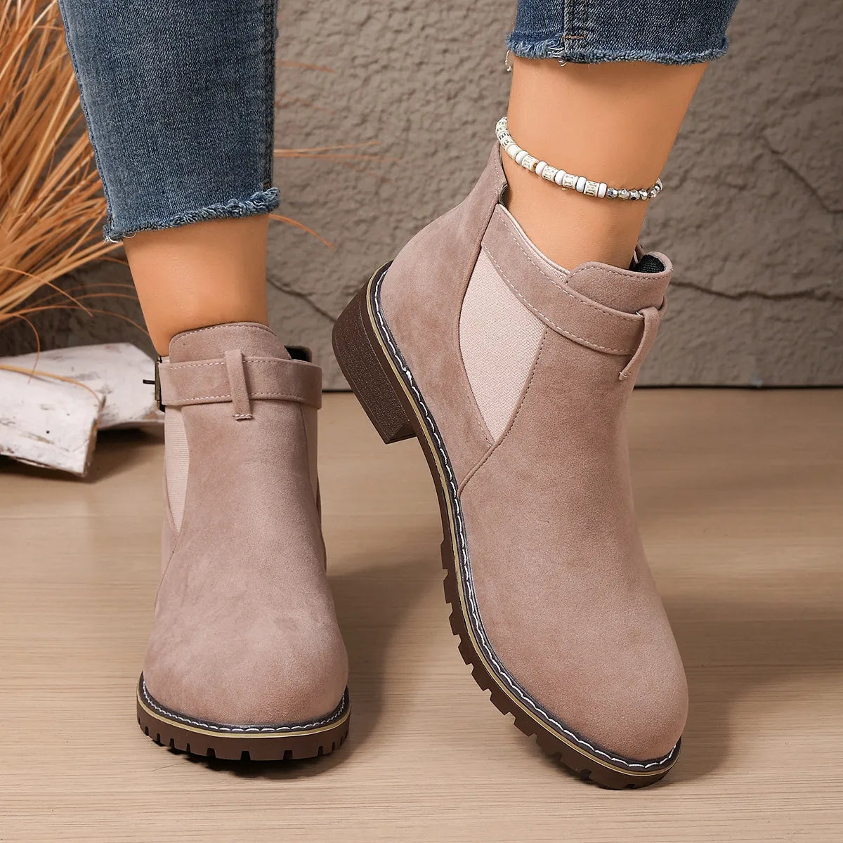 Vintage-Stiefeletten für Damen R&B R&B