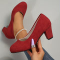 Pumps mit breiter Zehenkappe und stabilem Absatz R&B R&B