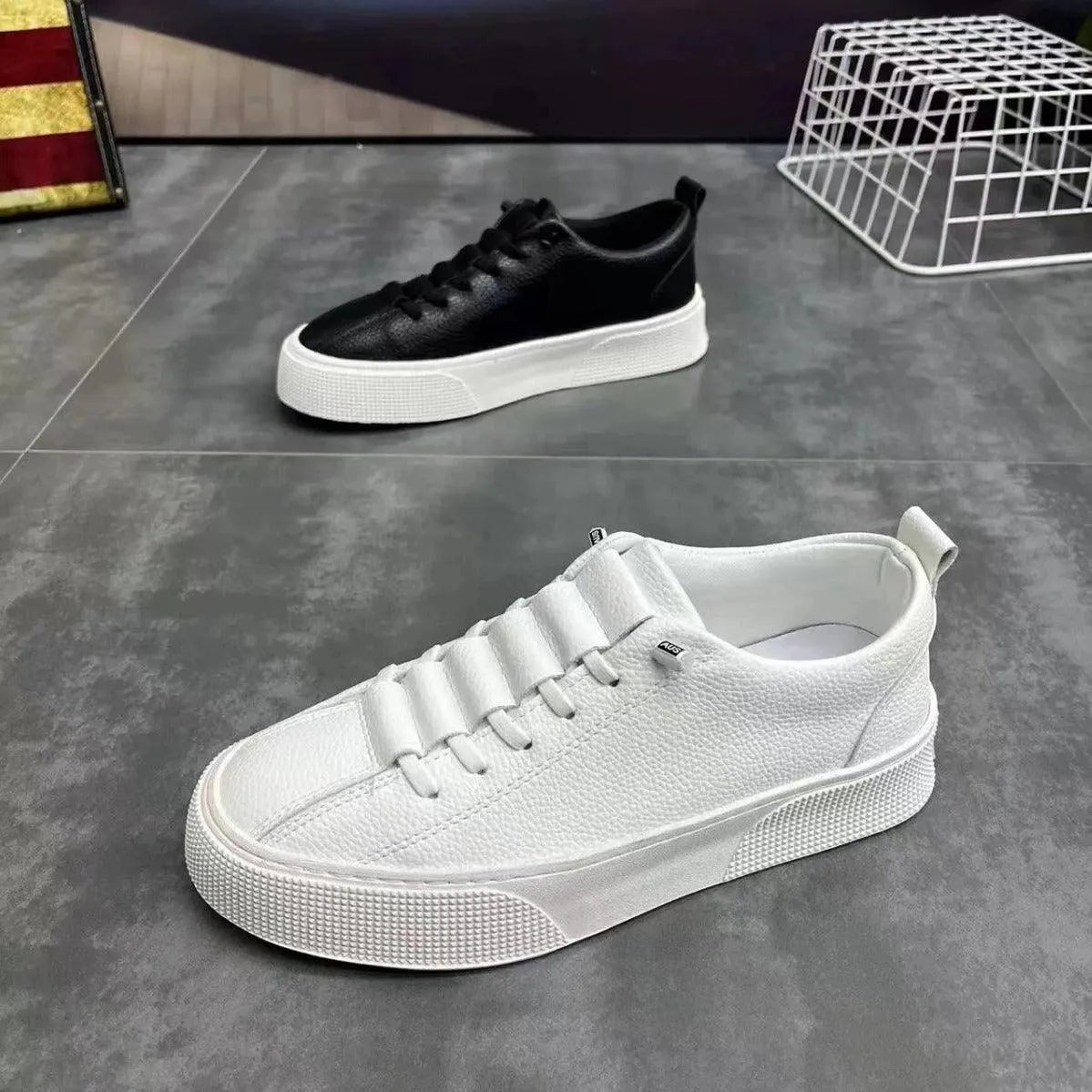 R&B | Niedrige Sneaker für Herren Aus Kunstleder