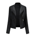 R&B | Pudriges Lederjacke mit Reißverschluss