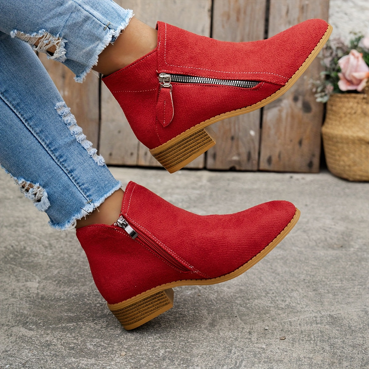 Trendige Orthopädische Stiefeletten für gesunden Komfort R&B R&B