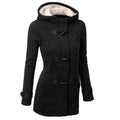 R&B | Damen Gemütliche Fleece Kapuzenjacke