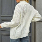 R&B | Kabellstrickpullover Acryl Bequem und Trendig