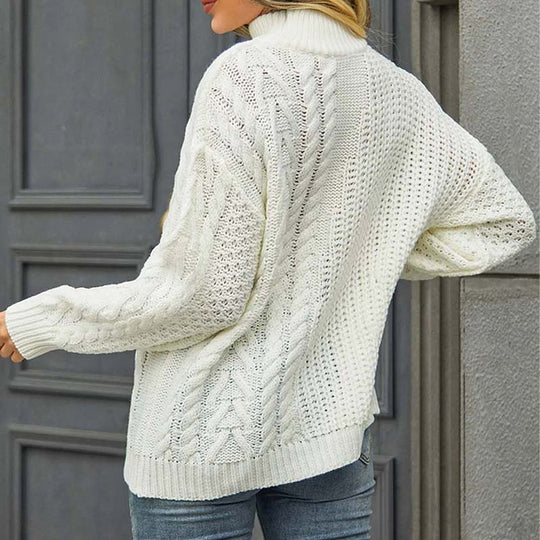 R&B | Zopfmuster Strickpullover im Klassischen Design