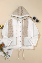 R&B | Lässige Gesteppte Jacke Baumwollmischung Funktional und Modisch