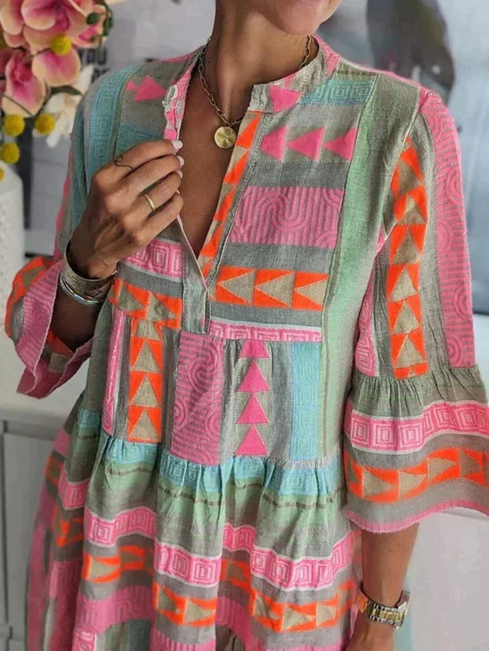 R&B | Casual Loose Retro Kleid