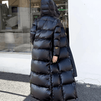 R&B | Damen Lange Gepolsterte Jacke