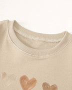 R&B | Buntes Herzförmiges Pullover