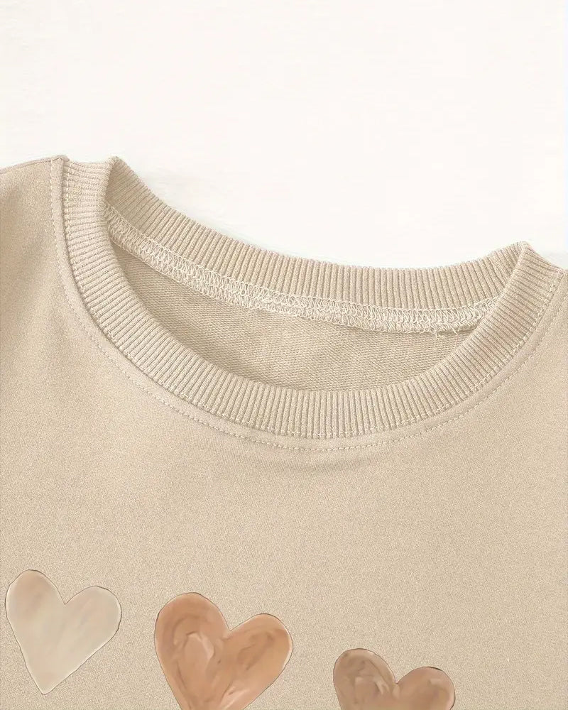 R&B | Buntes Herzförmiges Pullover