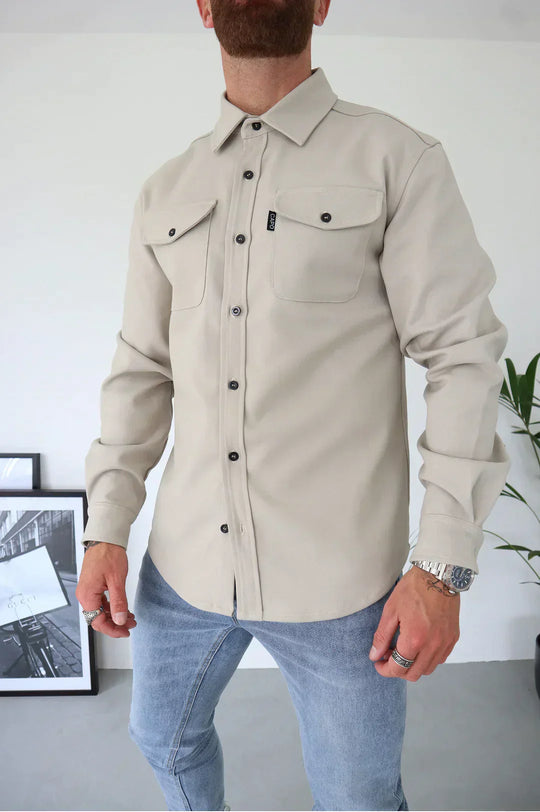 R&B | Premium-Jacke mit Knopfverschluss für Herren Stylische und Bequeme Jacke