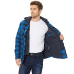 R&B | Herren Karierte Langarm Freizeitjacke