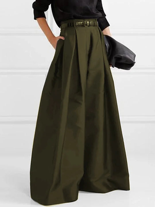 R&B | Weite Hose mit Hoher Taille