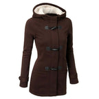 R&B | Damen Gemütliche Fleece Kapuzenjacke