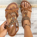 R&B | Boho Flache Sandalen