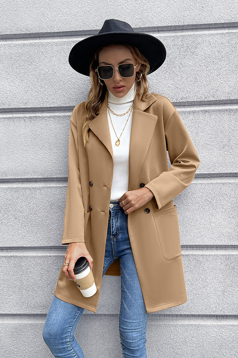 R&B | Reverskragen Langarm Blazer
