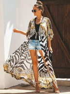 R&B | Kimono mit Leopardenmuster