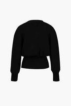 R&B | Pullover-Cardigan mit V-Ausschnitt