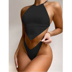 R&B | Bauchtasche kleiner Boxenstreifen Bikini