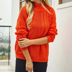 R&B | Zopfmuster Strickpullover im Klassischen Design