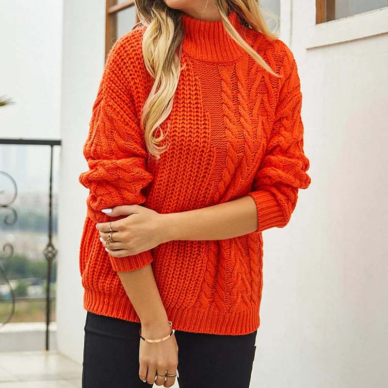 R&B | Zopfmuster Strickpullover im Klassischen Design