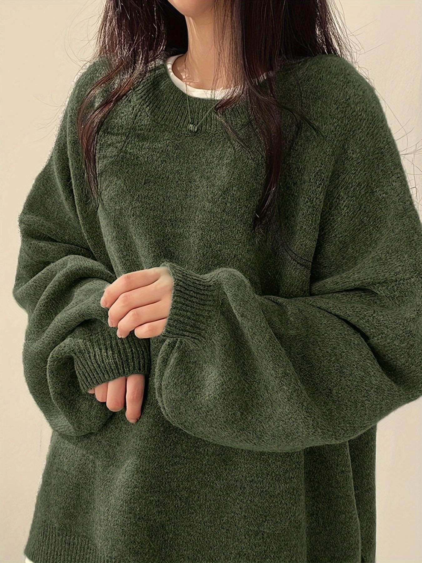 R&B | Lässiger Übergröße Pullover