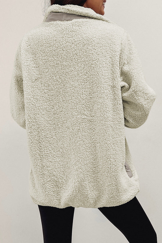 R&B | Weiche Fleecejacke mit Reißverschluss Praktisch und Warm Perfekt für Den Alltag