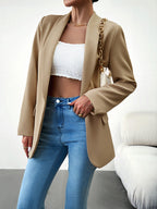 R&B | Reverskragen Langarm Blazer