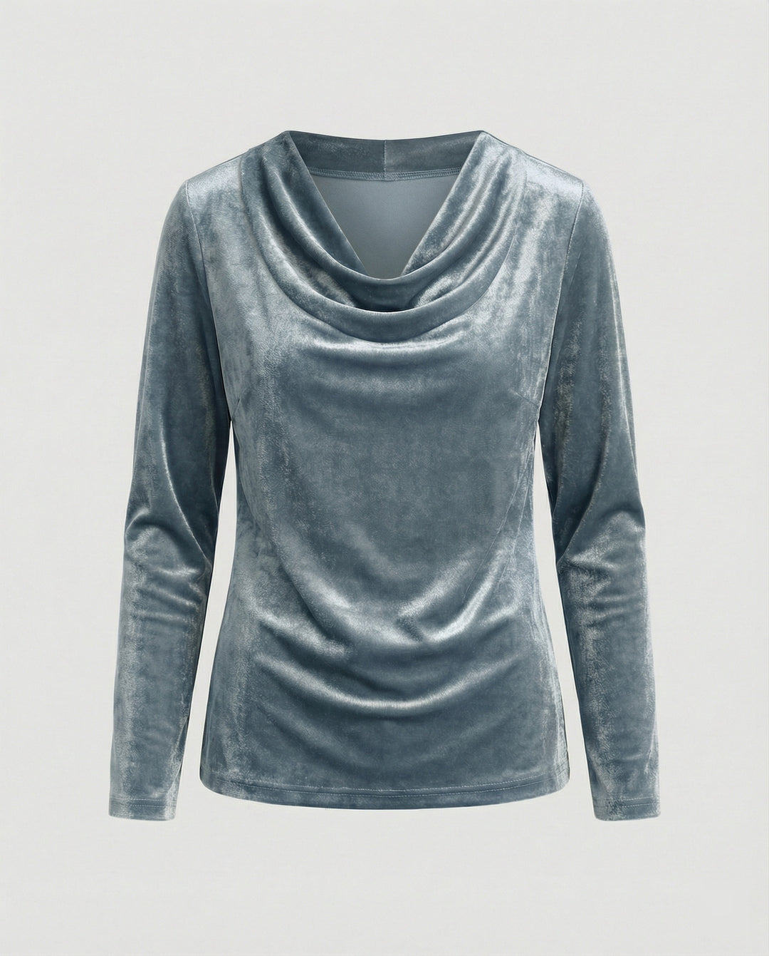 R&B | Top Aus Samt In Uni Farbe