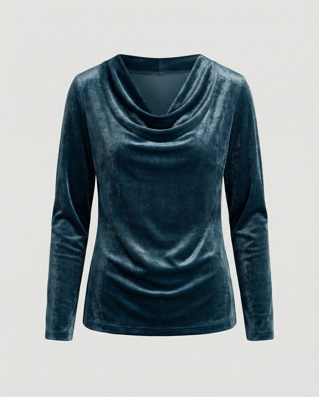 R&B | Top Aus Samt In Uni Farbe