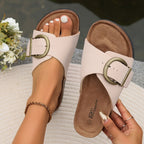 R&B | Orthopädische Flache Sandalen mit Verstellbaren Riemen