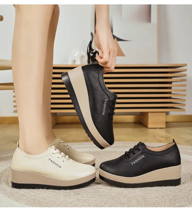 Modische Damen-Schuhe, dicke Sohle & bequem R&B R&B